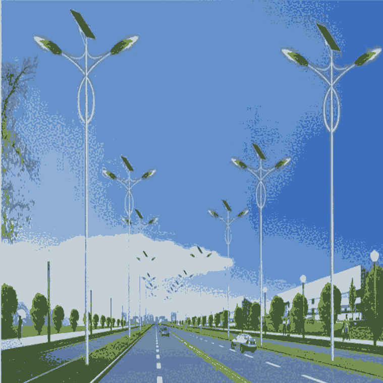 新款太陽能路燈 LED 廠區專用 成套批發 歡迎咨詢